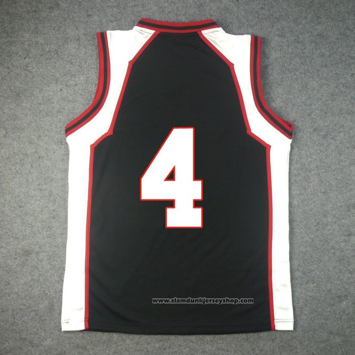 Seirin Junpei Hyuga 4 Jersey Black2 - slamdunkjerseyshop.com